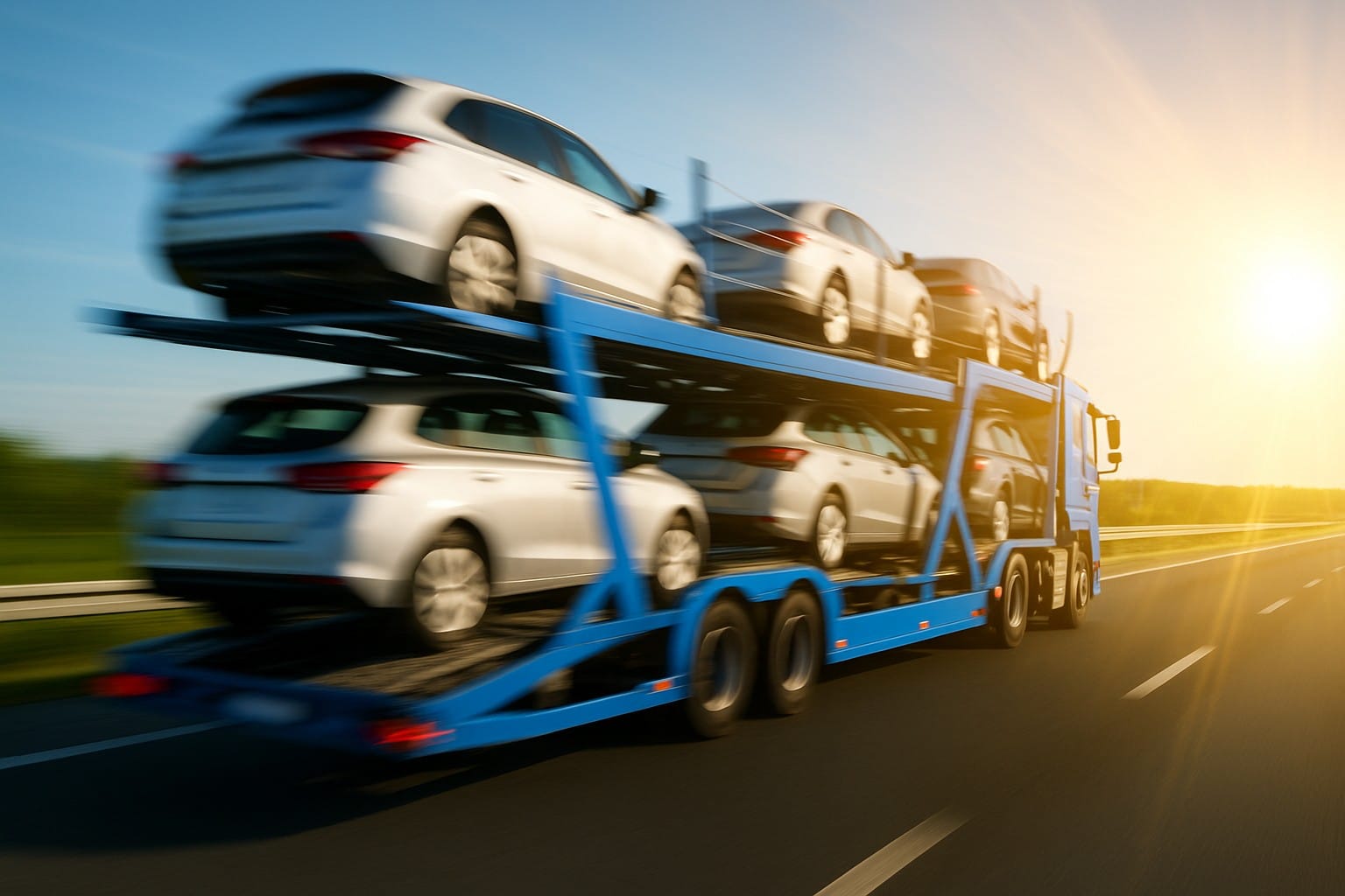 autotransporter-panning-zlota-godzina-slonce-prawo